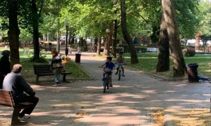 Bursa’da Pınarbaşı Parkı vatandaşların uğrak noktası oluyor
