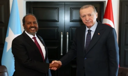 Cumhurbaşkanı Erdoğan Somalili mevkidaşıyla görüştü