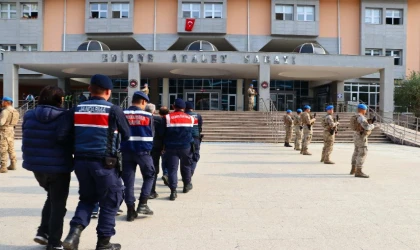 Edirne’de son bir haftada 115 aranan şahıs yakalandı!