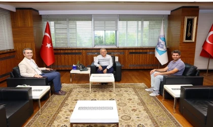 Kayseri Tabip Odası’ndan meslektaş başkana ziyaret