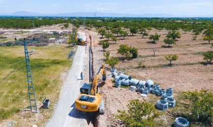 Malatya Tepeköy’e 8 bin metrelik kanalizasyon hattı