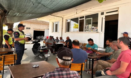 Jandarmadan Kocaali’de motosiklet sürücülerine eğitim  