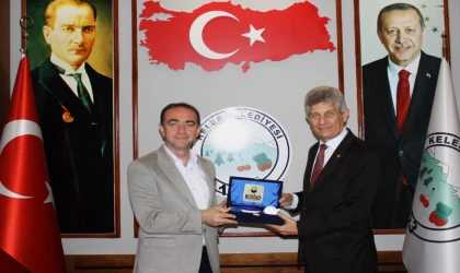 BUSİAD’dan Keles’e nezaket ziyareti