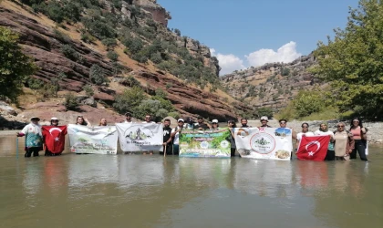 Şanlıurfa’dan Zore Kanyonu için geldiler