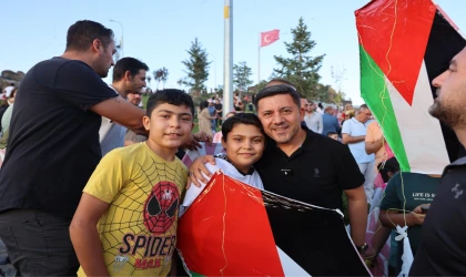 Uçurtma Şenliği renkli görüntülere sahne oldu