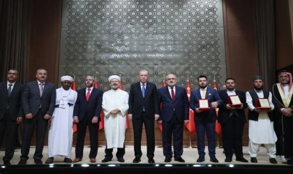 Hafızlık ve Kur’an-ı Kerim’i Güzel Okuma Yarışması’nda ödüller sahiplerini buldu