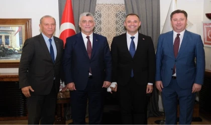 Kırklareli TSO’dan Bakan Bolat’la Başkan Bulut’a ziyaret