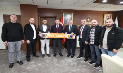KOSİDEF’ten Başkan Büyükakın’a nezaket ziyareti