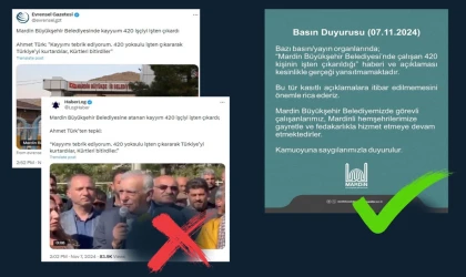 Mardin Büyükşehir’de 450 kişi işten mi çıkarıldı? Açıklama İletişim’den geldi