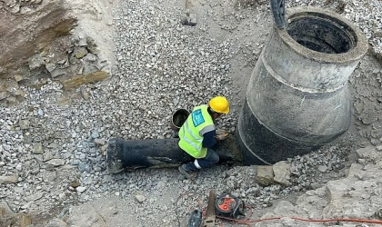 İlimtepe’nin geleceği için İSU’dan 9 bin 134 metre yeni kanalizasyon hattı