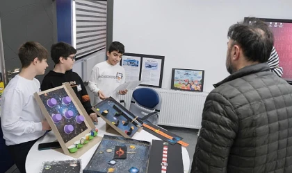 Canik Özdemir Bayraktar Keşif Kampüsü 3. Proje Şenliği yoğun ilgi gördü.