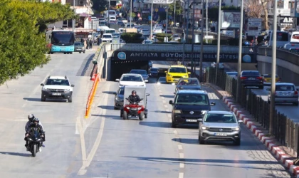 Antalya’da halk otobüsleri için ikinci özel şerit uygulaması