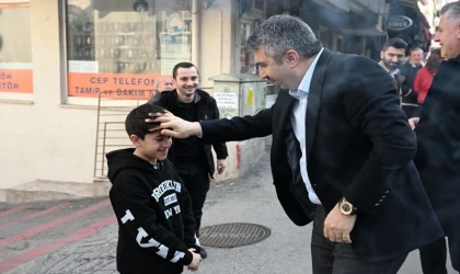 Oktay Yılmaz mahalle sakinlerini dinledi