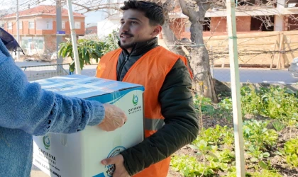 Yardımlar Ramazan ayında da devam ediyor