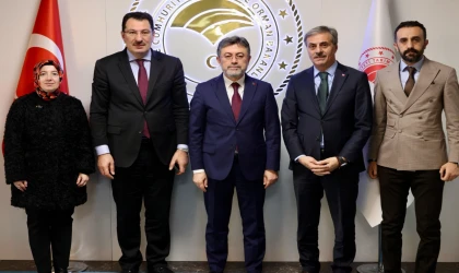 Yusuf Alemdar Bakan Yumaklı ile 3 projeyi görüştü