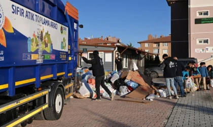 Konya Selçuklu’da okullar sıfır atık için yarıştı... 222 bin kilo atık toplandı