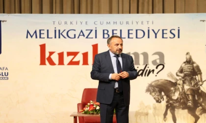 Kayseri Melikgazi’de ’Kızıl Elma’ konferansı