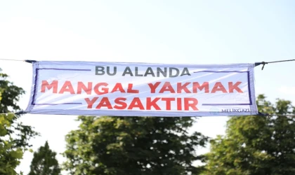 Kayseri Melikgazi’den ’mangal’ önlemi