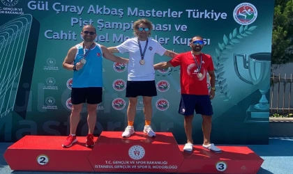 Keşanlı atlet Türkiye Masterlar’da altın madalya kazandı