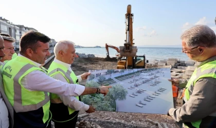 Mudanya’nın vitrini Bursa Büyükşehir’le yenileniyor