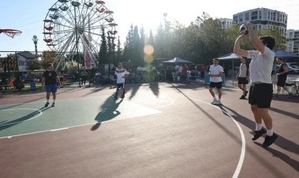 Bursa Nilüfer’de potada 3x3 heyecanı