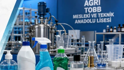 Ağrı TOBB MTAL’de öğrenciler üreterek kazanıyor