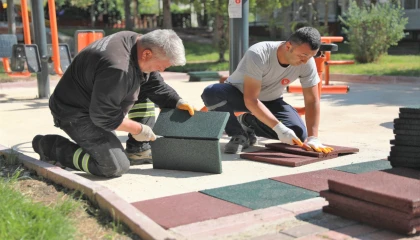 Ankara Keçiören’de parklar yenileniyor
