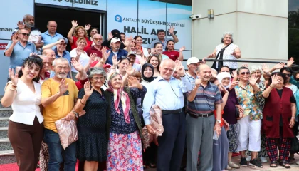 Antalya’da kalplere dokunan buluşma