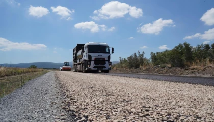 Balıkesir’de Manyas-Susurluk yol çalışması başladı