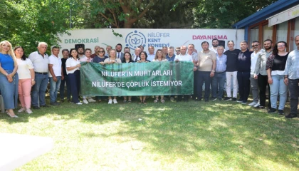 Bursa Nilüfer katı atık tesisine karşı tek ses oldu