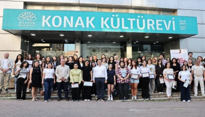 Bursa Nilüfer’de liseliler kitap kapaklarıyla yarıştı