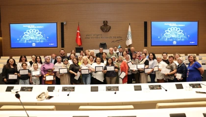 Bursa Nilüfer’de sertifikalı kadın gücü