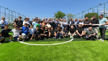 Bursa Osmangazi’den Çukurca’ya modern spor tesisi