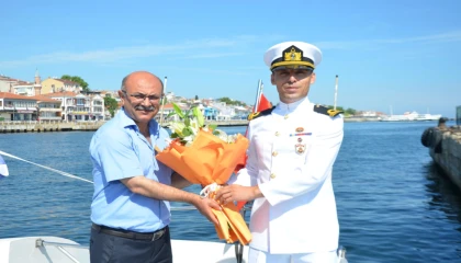 Bursa Vali Yardımcısı Güney’den Mudanya’da Sahil Güvenlik’e ziyaret