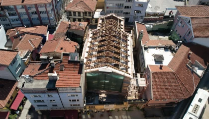 Bursa Yıldırım’da Setbaşı Sanat Merkezi’nde son rötuşlar