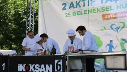 Bursa’da 2. Aktif Yaşam Şenliği’ne yoğun ilgi