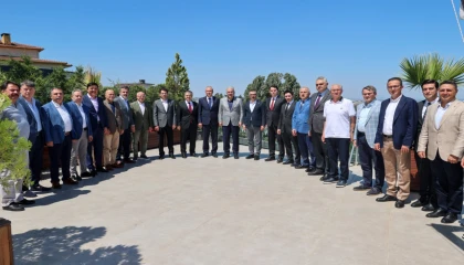 Bursa’da görev yeri değişen kaymakamlar için veda programı düzenlendi