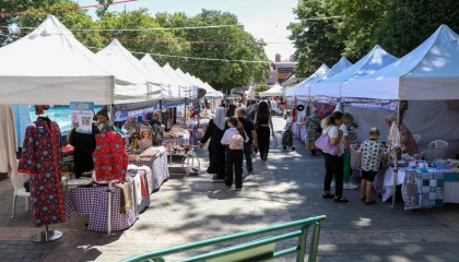 Bursa’da ’Meydan Kadınların’ dayanışması