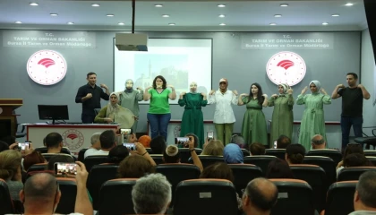 Bursa’da Tarım ve Orman Müdürlüğü personeli işaret dili öğrendi
