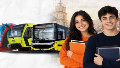 Bursa’da üniversite adaylarına ücretsiz ulaşım desteği