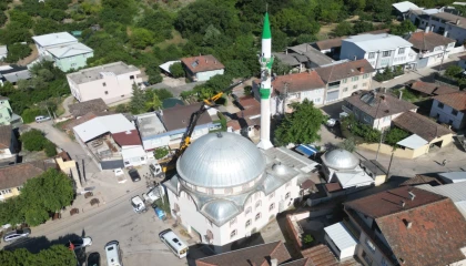 Bursa’daki camiler Büyükşehir eliyle yenileniyor