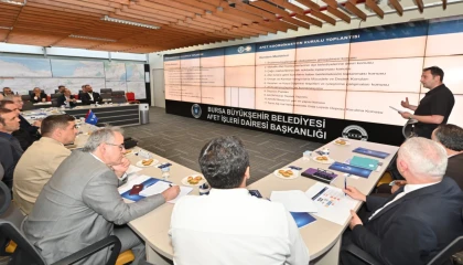 Bursa’nın afet planı AKOM’da masaya yatırıldı