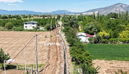 Denizli Tavas’ın içme suyu altyapısına 141 milyon TL’lik yatırım