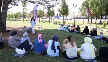 Diyetisyenimle yaza merhaba etkinliği Millet Bahçesi’nde gerçekleştirildi