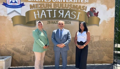 ERÜ Mezun Buluşması’nda Büyükşehir’den stant
