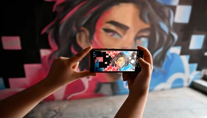 Farabi Alt Geçidi’nde grafiti dokunuşu