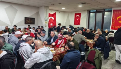 Gurbetçiler dünya kupası heyecanını Almanya’da camide yaşadı