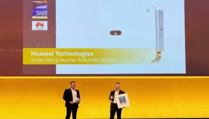 Huawei’nin 506 kW’lık Akıllı Dizi İnvertörü, Intersolar Europe 2026’da Smarter E AWARD ödülünü kazandı