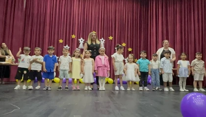 İzmir Bornova’da miniklerin belge heyecanı