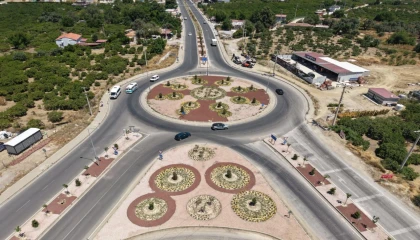 İzmir Seferihisar’ın iki büyük kavşağı yenilendi 